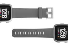 Load image into Gallery viewer, Fitbit Watch Band Versa Solid Deep Stone Gray
